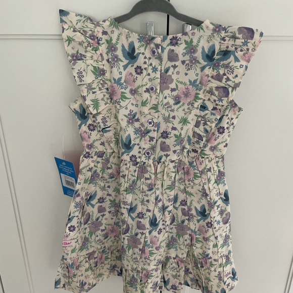 Matching brand new Rufflebutts girls dress and bubble. 4T & 3-6 months. - Picture 6 of 8